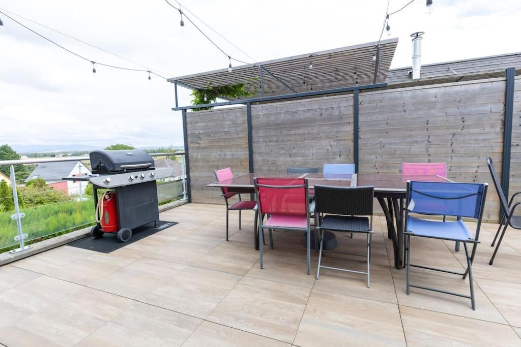 Agreable Maison A La Campagne Schlierbach エクステリア 写真