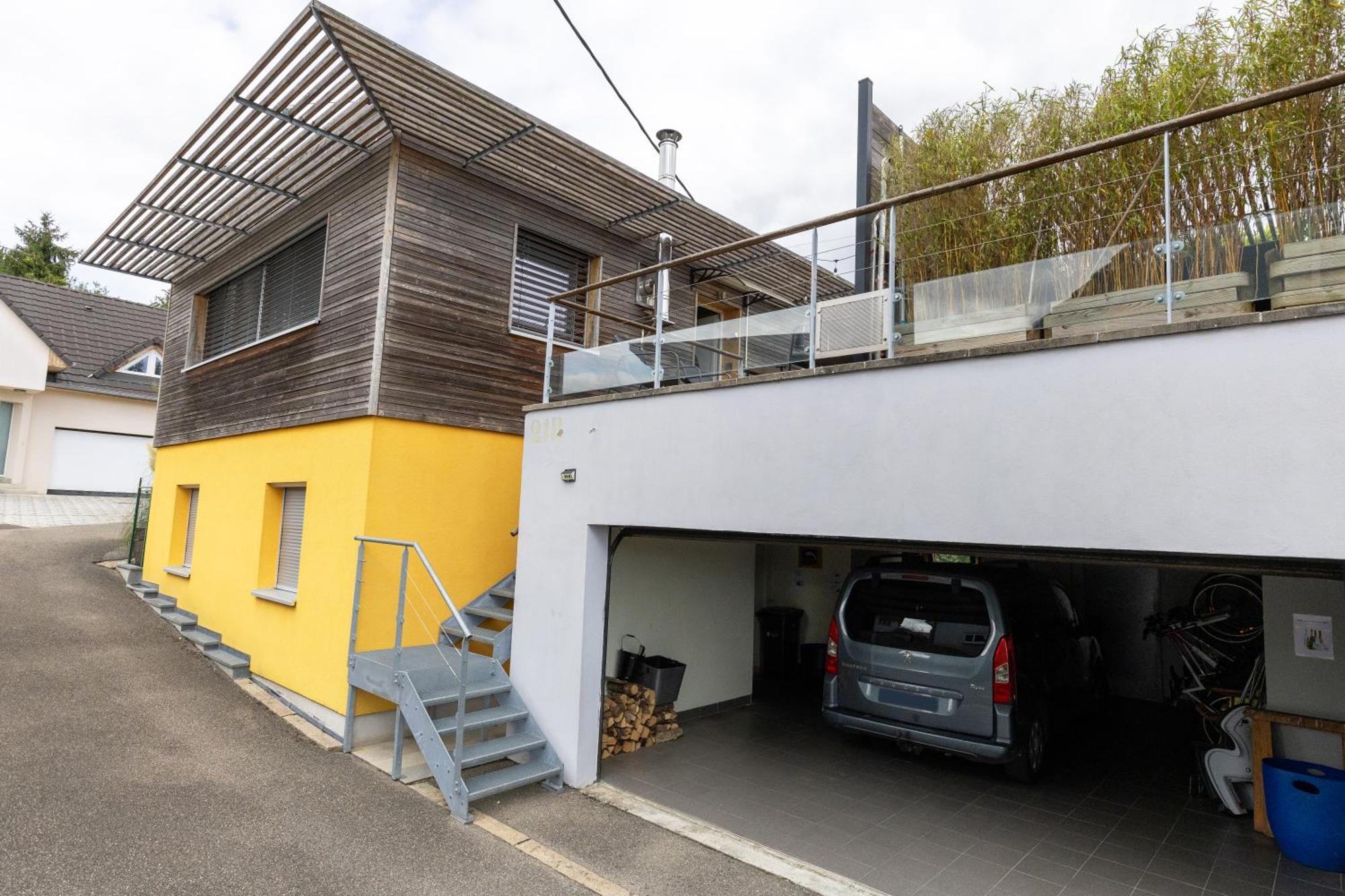 Agreable Maison A La Campagne Schlierbach エクステリア 写真