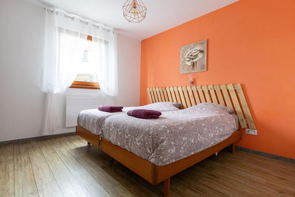 Agreable Maison A La Campagne Schlierbach エクステリア 写真
