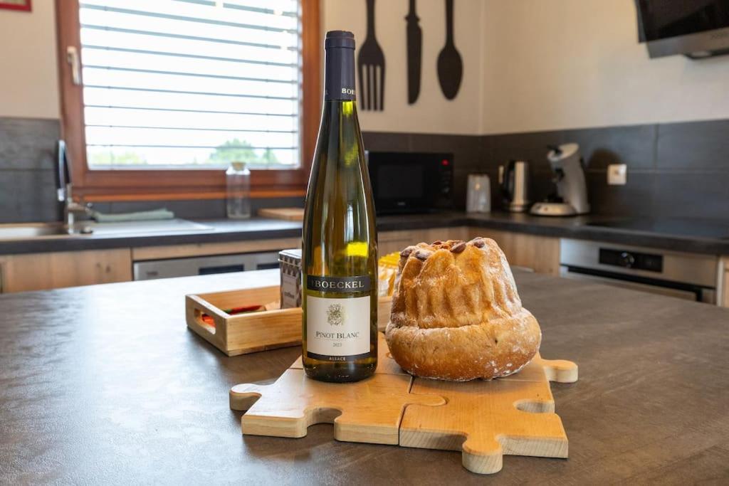 Agreable Maison A La Campagne Schlierbach エクステリア 写真